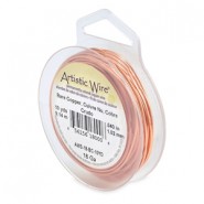 Artistic Wire 18 Gauge - Bare copper